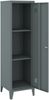 Einzelspind Kurikka 137x38x38 cm Dunkelgrau [en. casa] Bild 5