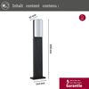 Paulmann 94852 LED Pollerleuchte Bonnie Anthrazit IP44 3000K 600mm Bild 5