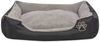 vidaXL Hundebett, mit gepolstertem Kissen, Polyester, Schwarz, XL, 20 x 90 x 70 cm Bild 3