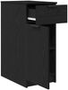 vidaXL Büroschrank Schwarz Eichen-Optik 33 x 50 x 75 cm Holzwerkstoff 862103 Bild 5