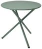 Bistrotisch Balkontisch Beistelltisch rund Grün Stahl Ø48xH48cm Bild 4