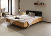 Bett inkl. Nachttisch links Wildeiche 180x200x81 natur geölt/lackiert KITZBÜHEL #150 Bild 3