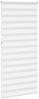 vidaXL Doppelrollo Weiß 105x230 cm Stoffbreite 100,9 cm Polyester 4014808 Bild 4