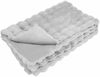 vidaXL Rutschfeste Decke aus Kunstkaninchenfell Olite 4 pcs Grau 42021815 Bild 5