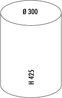 Wesco Treteimer 13 Liter - Mandel Bild 3