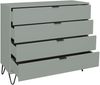 Kommode Erna 119x45x102 Pinie Green matt Lack 14722-D Bild 3