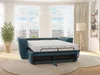Vente-unique - RIZORA Sofa Stoff Blau - B 223 cm96 cm x H 95 cm x L 230 cm Bild 2