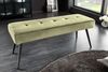 riess-ambiente Sitzbank BOUTIQUE 100cm grün / schwarz (Einzelartikel, 1-St), Wohnzimmer · Samt · Metall · Esszimmer· Flur · Schlafzimmer Bild 5