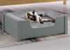 Gemütliches Tierbett für Katzen und Hunde 60x40 Kiefer grau V-30.32-G-60x40mit Rollrost Polster und Matratze Bild 4