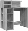 vidaXL Schreibtisch Graues Sonoma 90 x 48 x 101,5 cm Holzwerkstoff 869527 Bild 2