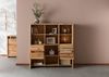 Bücherregal Wildeiche 142x45x147 natur geölt PURE OAK #110 Bild 4