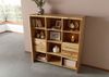 Bücherregal Wildeiche 142x45x147 natur geölt PURE OAK #110 Bild 2