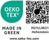 CASATEX Bettwäsche Teri, Satin, 2 teilig, zarte Blüten und Streifen, frische, elegante Farben Bild 3