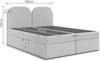 AX LIVING Migwell Boxspringbett 160x200 Rosa mit Bettkasten Kopfteil Bild 4