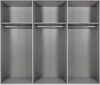 Kleiderschrank >ERNIE< (BxHxT: 270x210x65 cm) in WEISS - 270x210x65cm (BxHxT) Bild 4