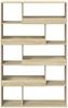 vidaXL Bücherregal Sonoma-Eiche 100x33x156,5 cm Holzwerkstoff 3309341 Bild 4