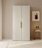 Selsey 'Frame' Kleiderschrank 2-türig mit Kleiderstange, greige 200 x 100 x 57 cm Bild 2