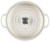LE CREUSET Bräter Stew Pot Signature rund meringue 22cm, Emailliertes Gusseisen Bild 4