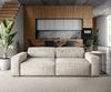 Big-Sofa Sirpio L 260x110 cm Mikrofaser, beige Bild 2