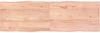 vidaXL Tischplatte 160x50x(2-4) cm Massivholz Behandelt Baumkante 363970 Bild 1