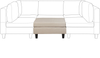 Ottomane Polsterbezug beige FEVIK Bild 5