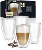 Moritz & Moritz Gläser-Set Moritz & Moritz Milano 4x250 ml, 4-tlg, Borosilikatglas, für Cappuccino Tee Heiß- und Kaltgetränke Bild 4