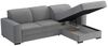 Ecksofa 'Luminne' grau Rechts Bild 5