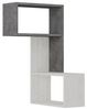 Decortie Eckregal Part, Modernes Wandregal, 67 x 47 x 82 cm Bild 4