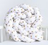 Loolay Nestchenschlange Geflochtenes Kissen Zierkissen Dekokissen Bettumrandung HERZ Beige, (Zugluftstopper Zugluft Schlange Wickeltischumrandung Babybett Kinderzimmer Schutz, Wohndeko Bettschlange 100 150 200 300 400 cm & Länge auf Anfrage), Zugluftst... Bild 4