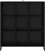 vidaXL Bücherregal Schwarz Eichen-Optik 99,5 x 30 x 108,5 cm 886522 Bild 5