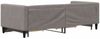 vidaXL Tagesbett Ausziehbar mit Schubladen Taupe 80x200 cm Stoff 3196612 Bild 5