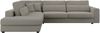 Freistehendes Ecksofa mit lose Kissen, L-form - SAVONA - links - Grau Boucle Bild 5