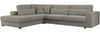 Freistehendes Ecksofa mit lose Kissen, L-form - SAVONA - links - Grau Boucle Bild 4