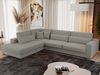 Freistehendes Ecksofa mit lose Kissen, L-form - SAVONA - links - Grau Boucle Bild 3