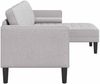 vidaXL Sofa Set Wolkengrau 173 x 131 x 67 cm Polyester 42001922 Bild 5