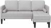 vidaXL Sofa Set Wolkengrau 173 x 131 x 67 cm Polyester 42001922 Bild 4