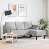 vidaXL Sofa Set Wolkengrau 173 x 131 x 67 cm Polyester 42001922 Bild 3