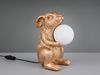 Besondere Tischleuchte RABBIT Hasenlampe Gold, Höhe 28cm Bild 5