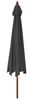 vidaXL Sonnenschirm mit Holzmast Anthrazit 400x273 cm 363177 Bild 5