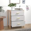 vidaXL Sideboard Weiß 62 x 38 x 70 cm Holzwerkstoff [345672] Bild 3
