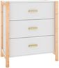 vidaXL Sideboard Weiß 62 x 38 x 70 cm Holzwerkstoff [345672] Bild 2