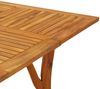 vidaXL Gartentisch 85x85x75 cm Massivholz Akazie 363304 Bild 5