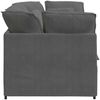 vidaXL Modulares Sofa mit Kissen Cordstoff Dunkelgrau 3321258 Bild 5