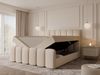 Compleo Boxbett Wolkenbett, Bequem H3 CAOBA, Doppelbett gepolstertes Kopfteil mit Bettkasten Bild 3