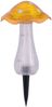 Light & More LED Solarleuchte Pilz gelb Bild 3
