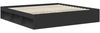 vidaXL Bettrahmen Schwarz 200 x 200 cm Massives Kiefernholz 3410556 Bild 5