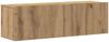 vidaXL 4-tlg. TV-Schrank-Set Wandmontage Artisan-Eiche Holzwerkstoff 3329018 Bild 4