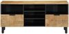 vidaXL TV-Schrank Braun 100x33x46 cm Massivholz Mango 4017738 Bild 3