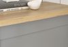 Kommode Rideau in grau und Eiche Artisan 68 x 142 cm Bild 3