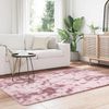 vidaXL Teppich Shaggy Hochflor NAVARRA Altrosa 130x200 cm Polyester 4102833 Bild 3